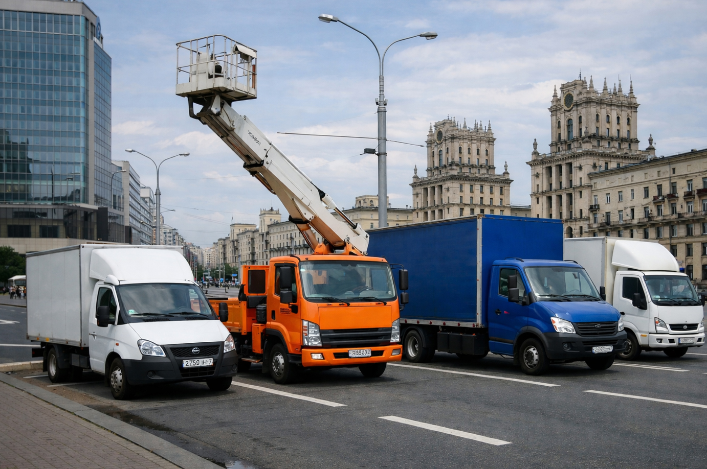 Как выбрать машину для грузоперевозок: газель, бус или с гидробортом?