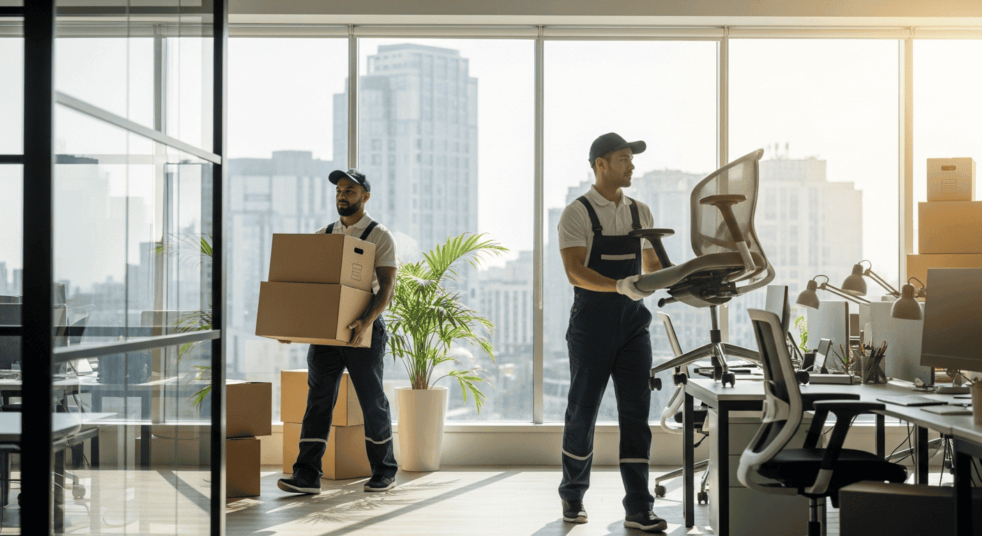 Переезд офиса: этапы и советы для быстрой и безопасной смены помещения