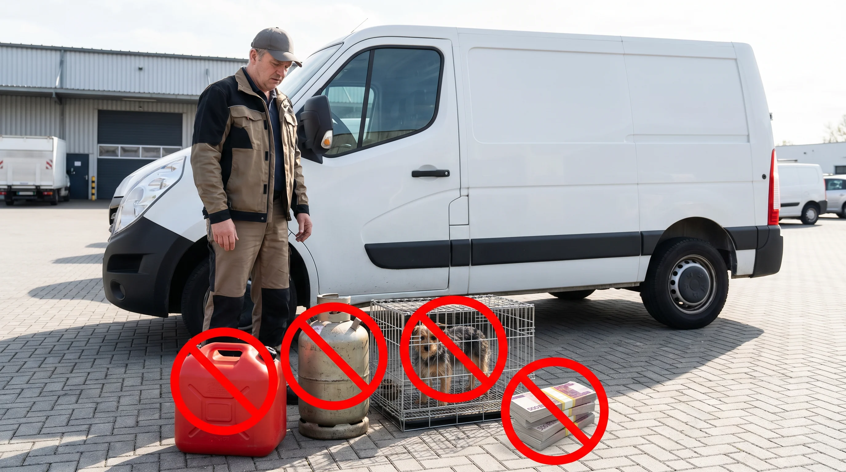 Что запрещено перевозить заказывая услугу перевозку в грузовом такси